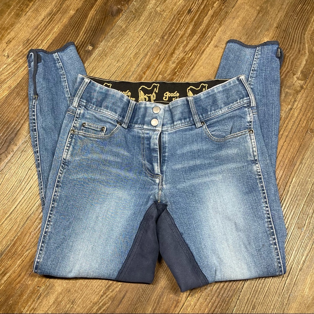 Goode Rider Full Seat Riding Jeans Size 28R